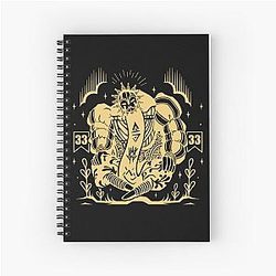 Esquie Clair Expedition Quotes Spiral Notebook