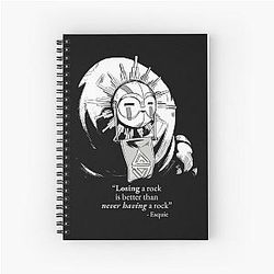 Esquie Clair Obscur Expedition Spiral Notebook