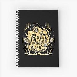 Esquie Clair Obscur Expedition Vintage Spiral Notebook