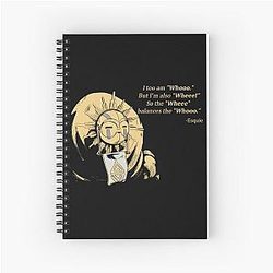 Esquie Clair Obscur Expedition Fan Art Spiral Notebook