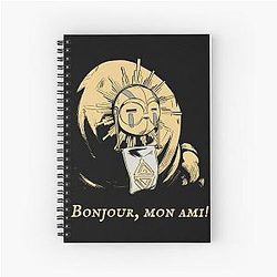 Esquie Claire Obscur Expedition 33 Spiral Notebook