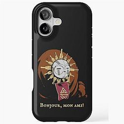 Esquie Clair Obscur Expedition 33 Vintage 90s Fan Art iPhone Tough Case