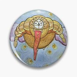 Esquie Watercolor Pin