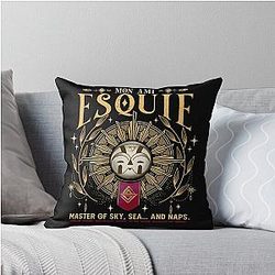 Mon Ami Ski Master Of Sky Game Obscur Expedition 33 Throw Pillow