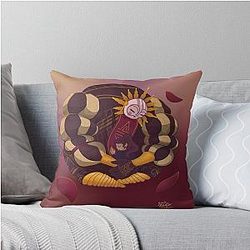 Esquie Expedition Fanart Throw Pillow