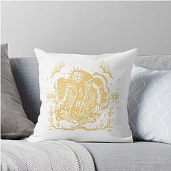 Esquie Clair Obscur Expedition Quotes Throw Pillow