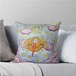 Esque Watercolor Throw Pillow