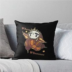Esquire Wheel Funny Expedition 33 Throw Pillow