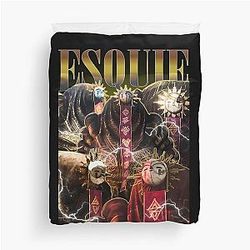 Expedition Video Game Vintage Style Duvet Cover