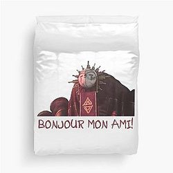 Esquie Bonjour Expedition Obscur Duvet Cover