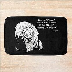 Esquie Clair Obscur Expedition 33 Fan Art Bath Mat
