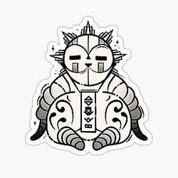 Esquie Chiaroscuro Expedition 33 Sticker