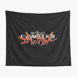 Anime Evangelion Logo Tapestry