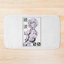 Rei Ayanami Evangelion Manga Perfect Gift Bath Mat