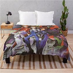 Neon Genesis Evangelion Character Throw Blanket