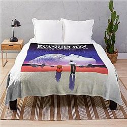 Neon Genesis Evangelion The End of Evangelion Throw Blanket