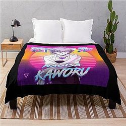 Nagisa Kaworu Neon Evangelion Anime Throw Blanket