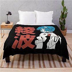 Neon Genesis Evangelion Vintage Throw Blanket