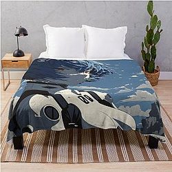 Rei Ayanami Evangelion Throw Blanket