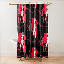 Neon Genesis Evangelion Shower Curtain