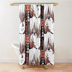 Rei Ayanami Evangelion Shower Curtain