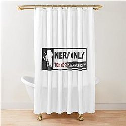 Neon Genesis Evangelion Shower Curtain