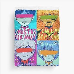 Evangelion Character Duvet Cover