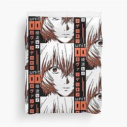Rei Ayanami Evangelion Duvet Cover