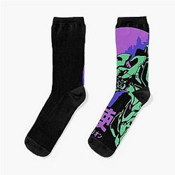 Neon Genesis Evangelion Vintage Socks