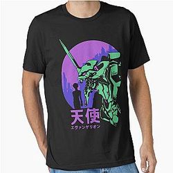 Neon Genesis Evangelion Retro Essential T-Shirt