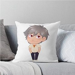 Neon Genesis Evangelion Chibi Kaworu Throw Pillow