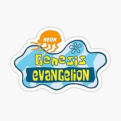 Neon Genesis Evangelion Sticker