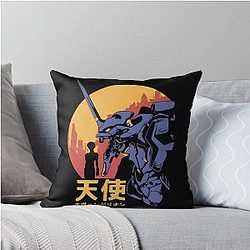 Neon Genesis Evangelion The End of Evangelion Throw Pillow