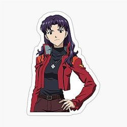 Misato Katsuragi - Neon Genesis Evangelion Sticker