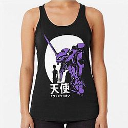 Neon Genesis Evangelion Vintage Racerback Tank Top