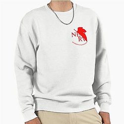 Neon Genesis Evangelion Nerve Logo Pullover Sweatshirt