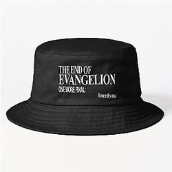 The End of Evangelion One More Final I Need You Bucket Hat