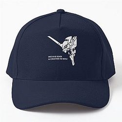 Evangelion Eva 01 God's in Heaven Baseball Cap