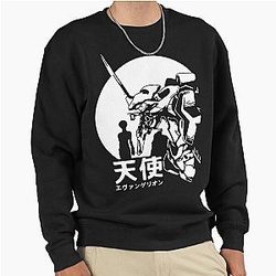 Neon Genesis Evangelion Vintage Pullover Sweatshirt