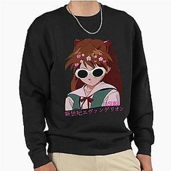 Asuka Evangelion Pullover Sweatshirt