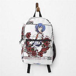 Rei Ayanami Evangelion Aesthetic Dark Backpack