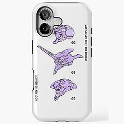 Evangelion Units iPhone Case