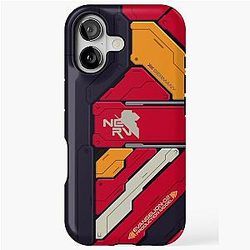 Evangelion Eva Unit 02 Panel iPhone Tough Case V2