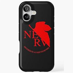 Nerv Logo, Neon Genesis Evangelion iPhone Tough Case