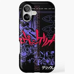 Neon Genesis Evangelion Anime Design iPhone Case
