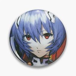 Evangelion Rei Ayanami Pin