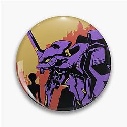 Neon Genesis Evangelion Vintage Pin