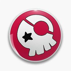 Rebuild of Evangelion Asuka's cap skull badge Evengerion Shin Gekijouban Pin