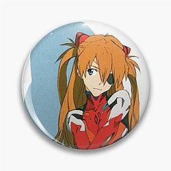 Asuka Soryu Neon Genesis Evangelion Pin