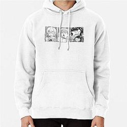 Neon Genesis Evangelion Girls Rei Misato Asuka Pullover Hoodie